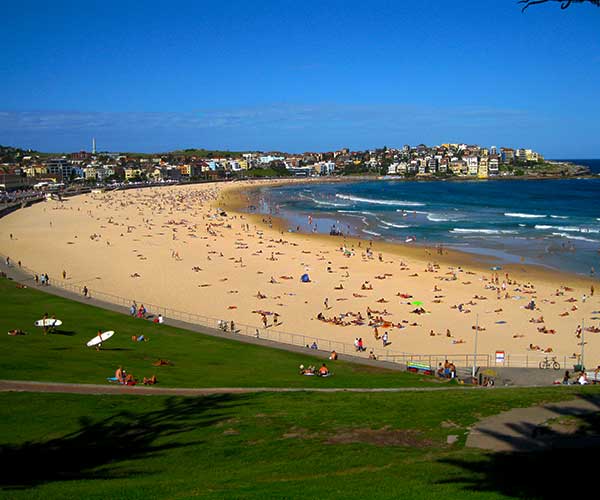 Bondi Icebergs ocean pool overlooking Bondi Beach Sydney
