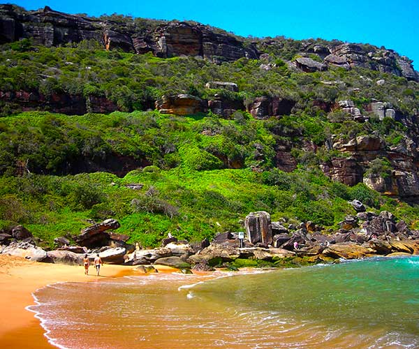 Barrenjoey Lighthouse overlooking Palm Beach Sydney