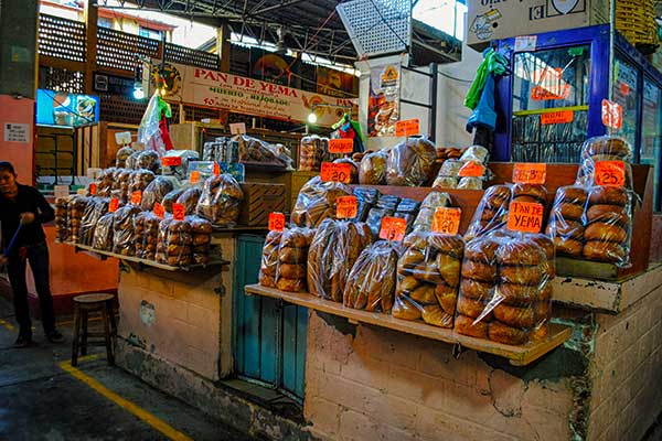Pasillo de Humo at Mercado 20 de Noviembre in Oaxaca with grilled meats