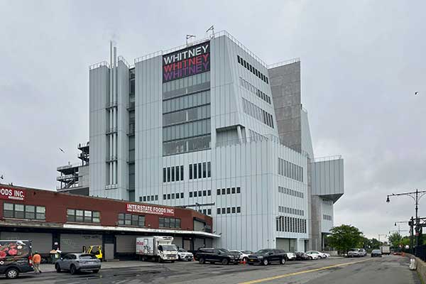 Whitney Museum of American Art in Manhattan near the High Line